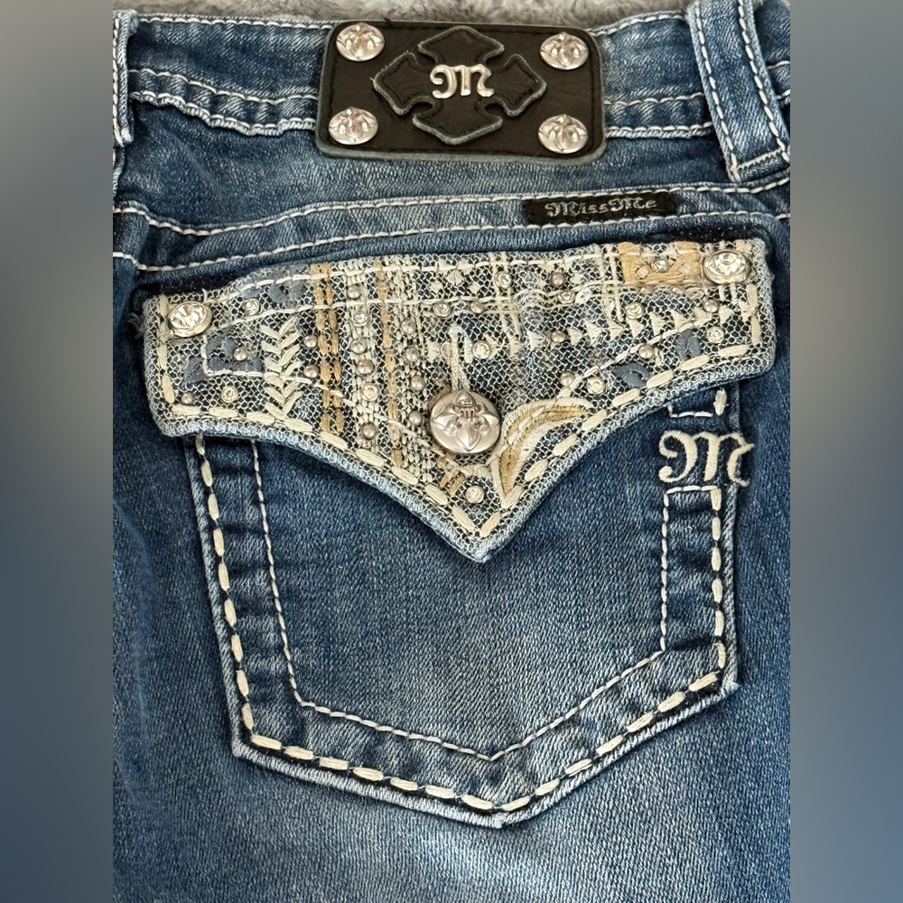 Miss Me Signature Bootcut Denim Jeans